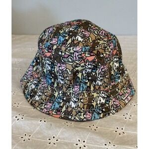 Rare Bob's‎ From Sketchers Bucket Hat Friends Fur Ever Dogs Print Adult